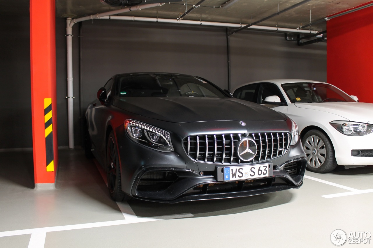 Mercedes-AMG S 63 Coupé C217 2018 Yellow Night Edition