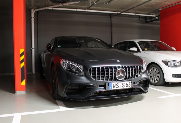 Mercedes-AMG S 63 Coupé C217 2018 Yellow Night Edition