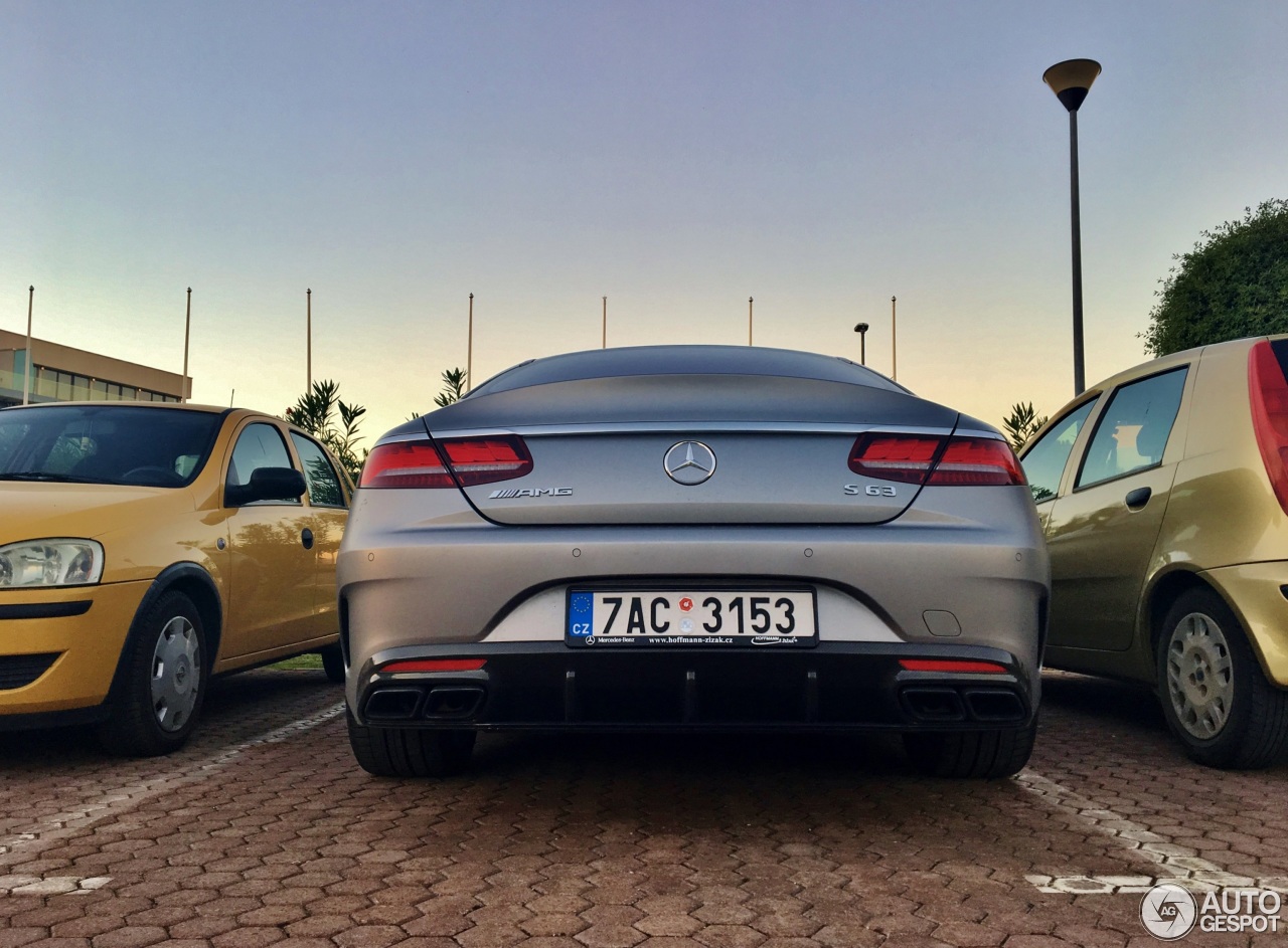 Mercedes-AMG S 63 Coupé C217 2018