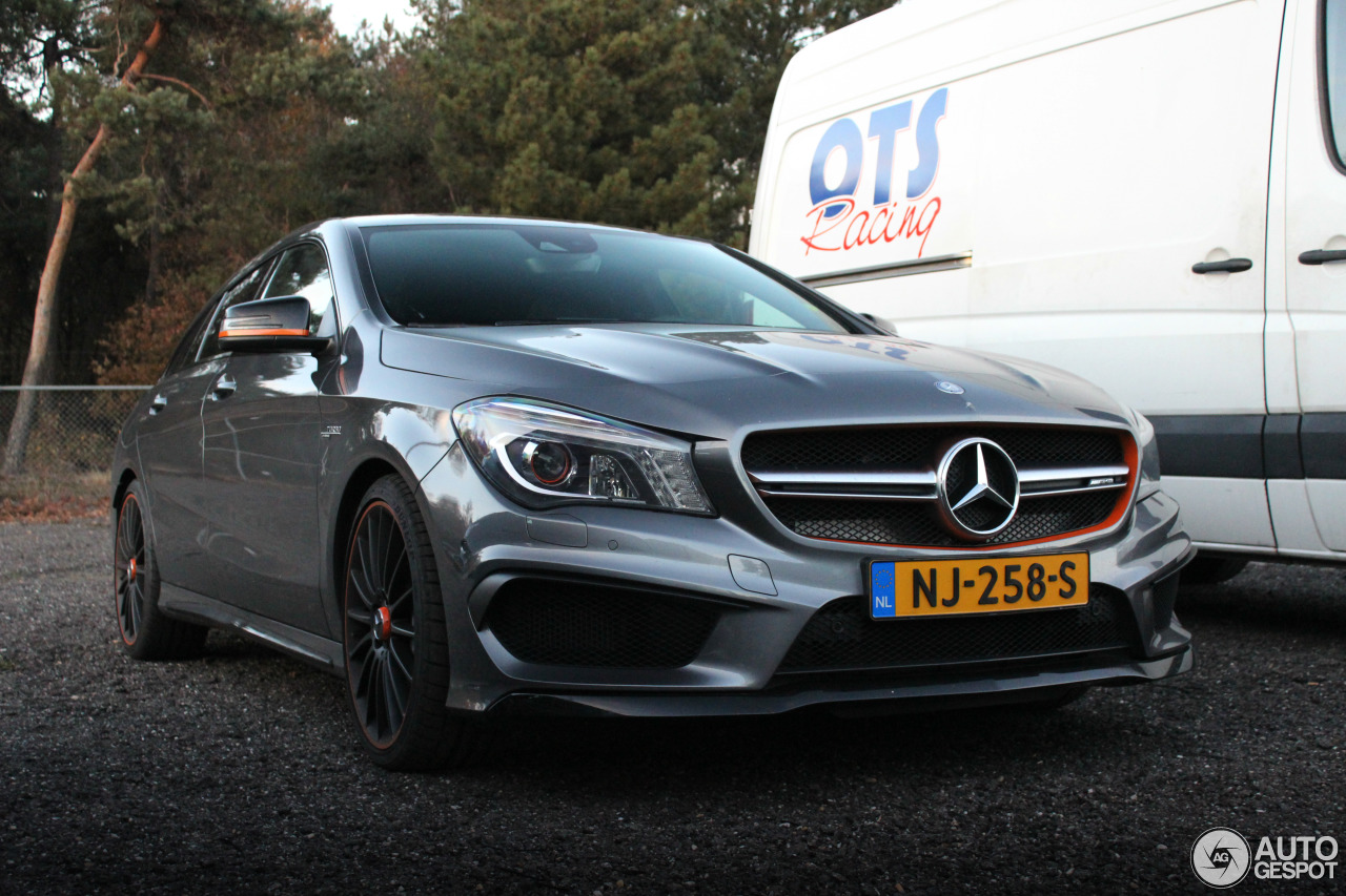 Mercedes-Benz CLA 45 AMG Shooting Brake OrangeArt Edition