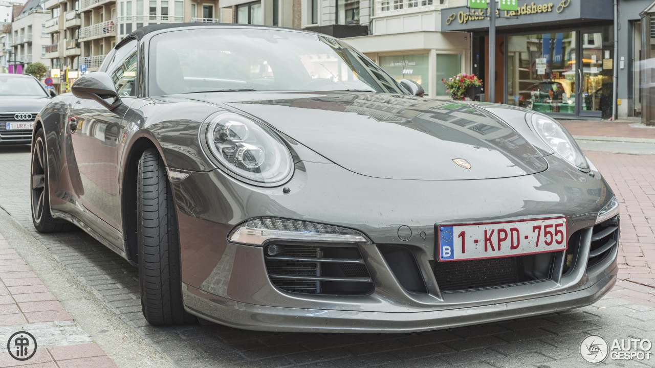 Porsche 991 Targa 4S Exclusive Belgium Edition