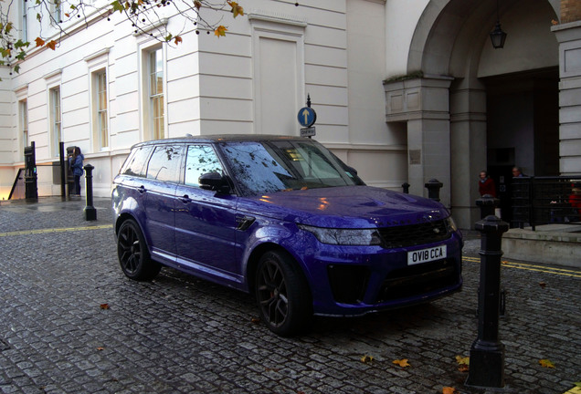 Land Rover Range Rover Sport SVR 2018