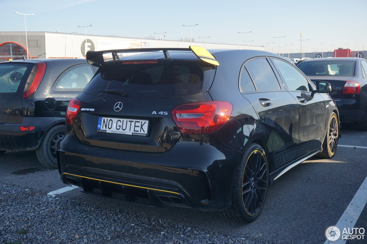 Mercedes-AMG A 45 W176 Yellow Night Edition