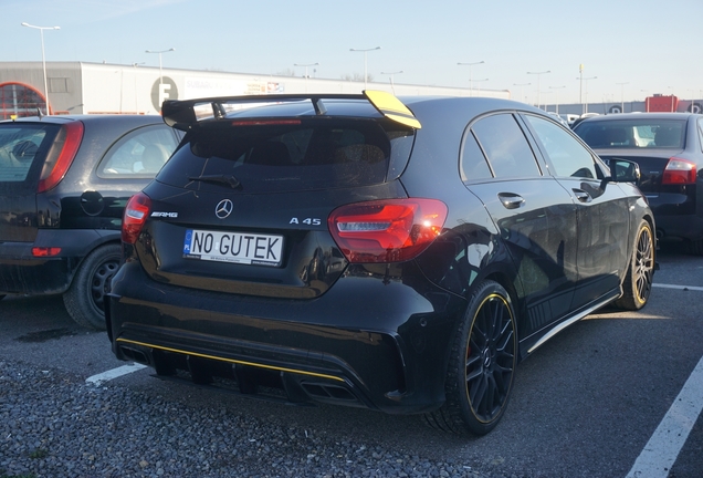 Mercedes-AMG A 45 W176 Yellow Night Edition