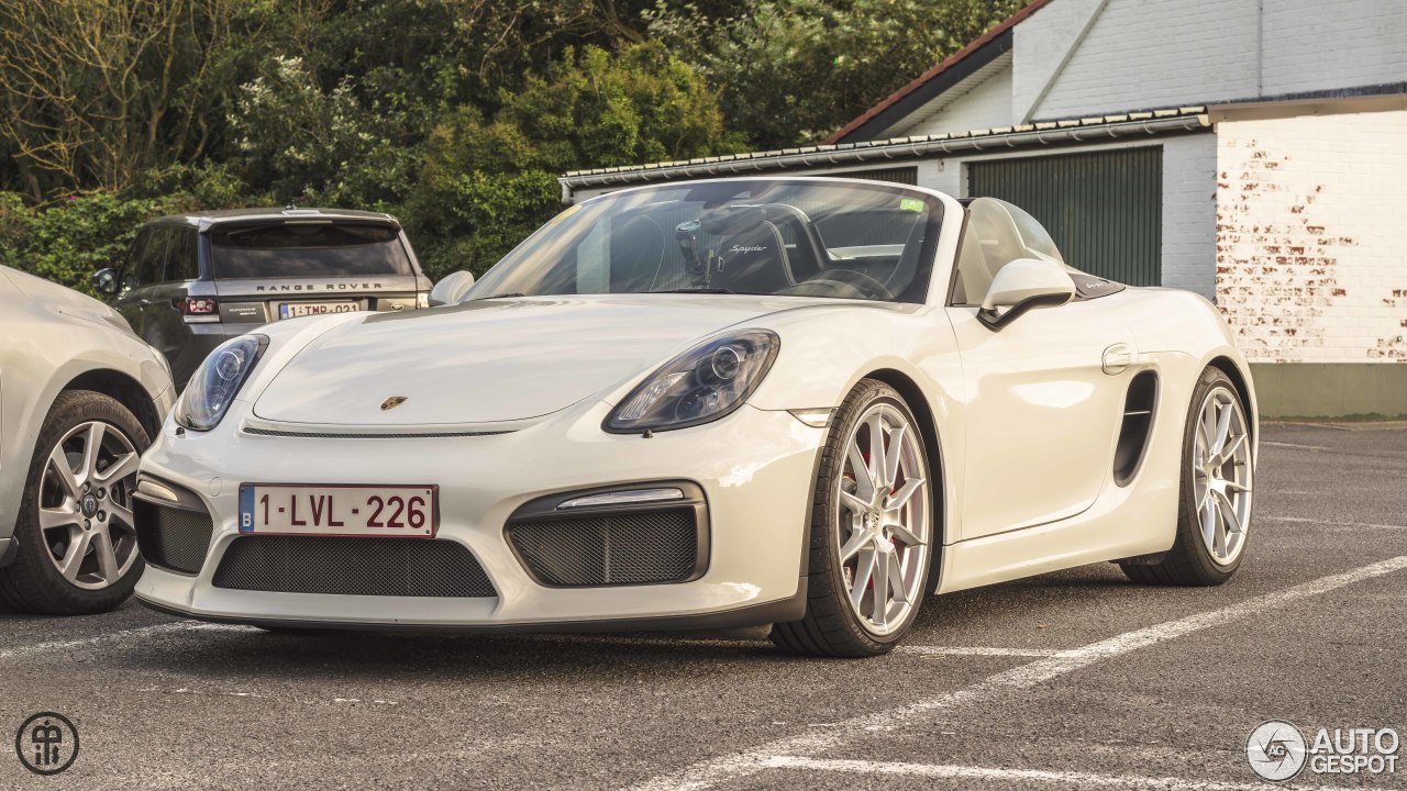 Porsche 981 Boxster Spyder