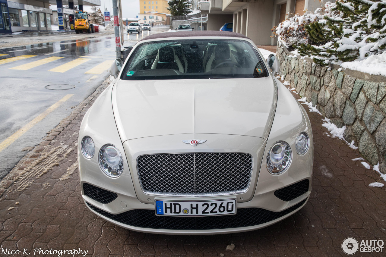 Bentley Continental GTC V8 2016