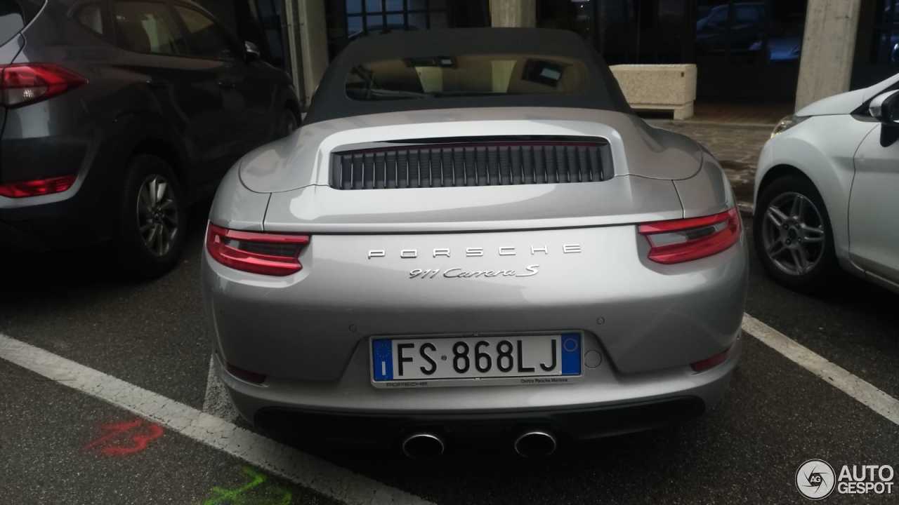 Porsche 991 Carrera S Cabriolet MkII