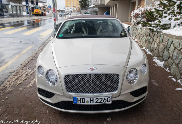 Bentley Continental GTC V8 2016