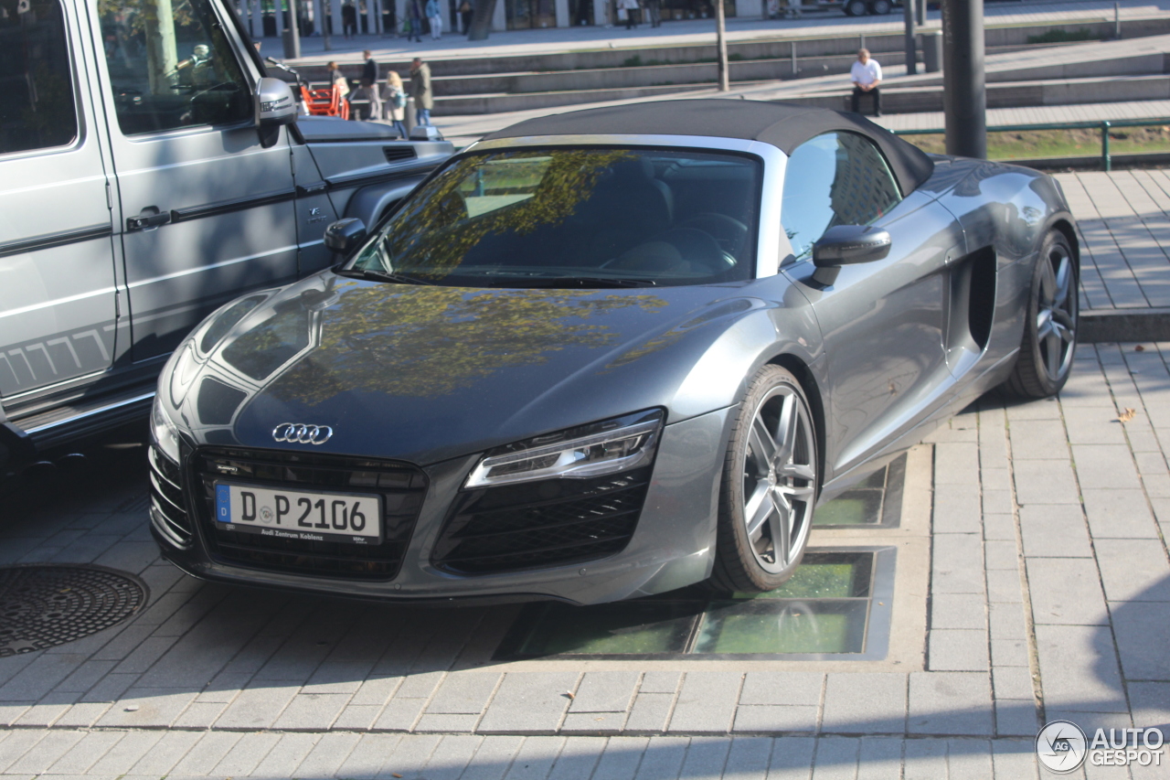 Audi R8 V8 Spyder 2013