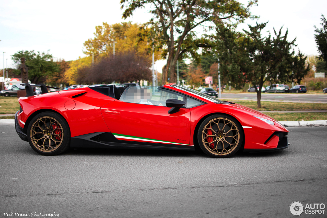 Lamborghini Huracán LP640-4 Performante Spyder