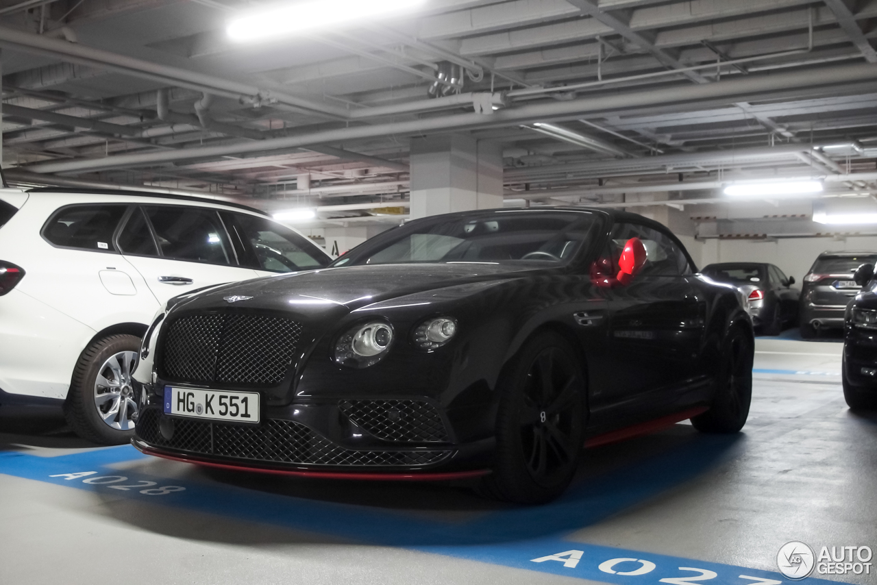 Bentley Continental GTC Speed Black Edition 2016