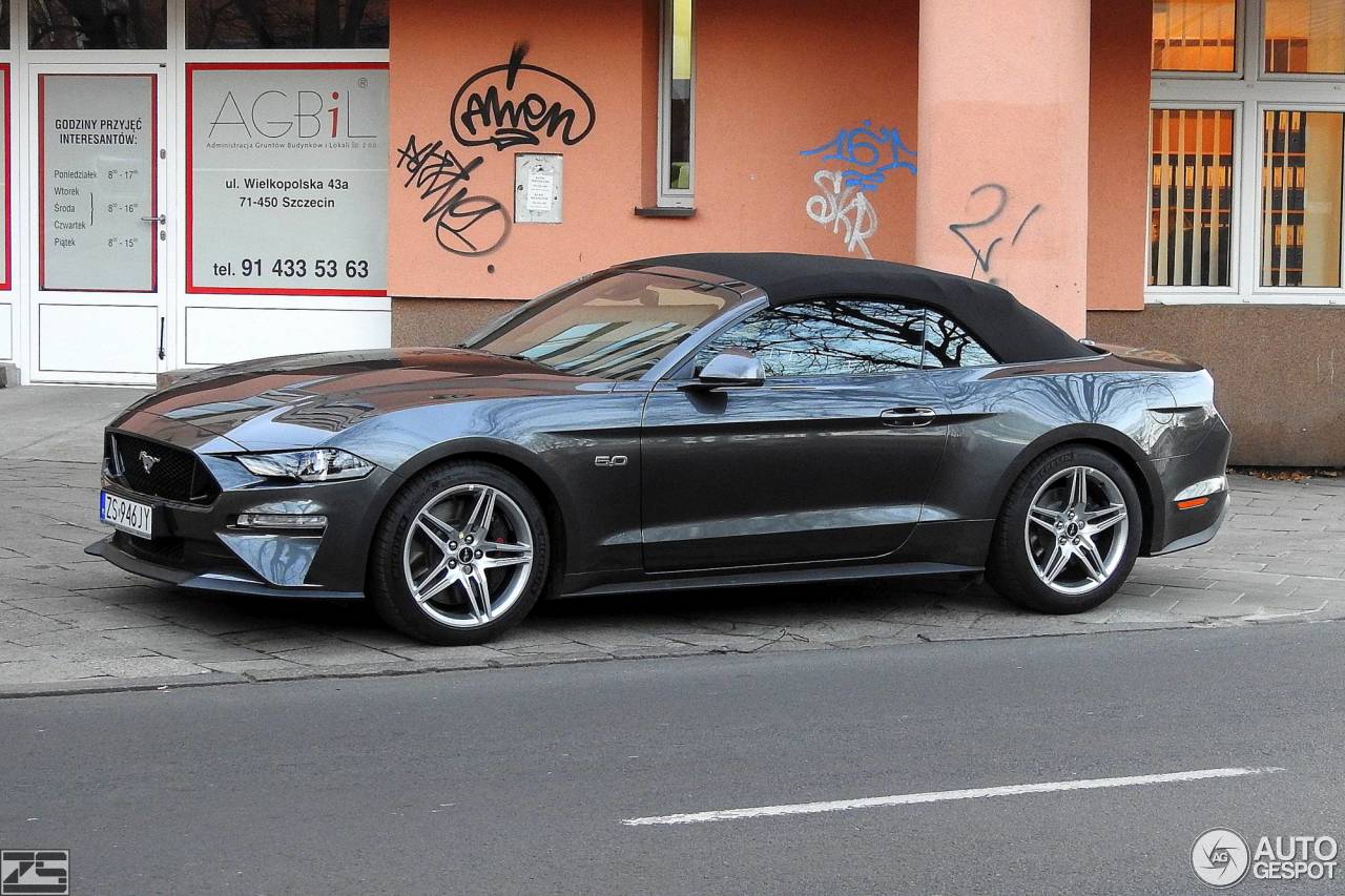 Ford Mustang GT Convertible 2018