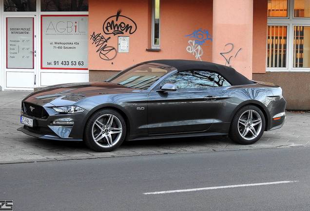 Ford Mustang GT Convertible 2018