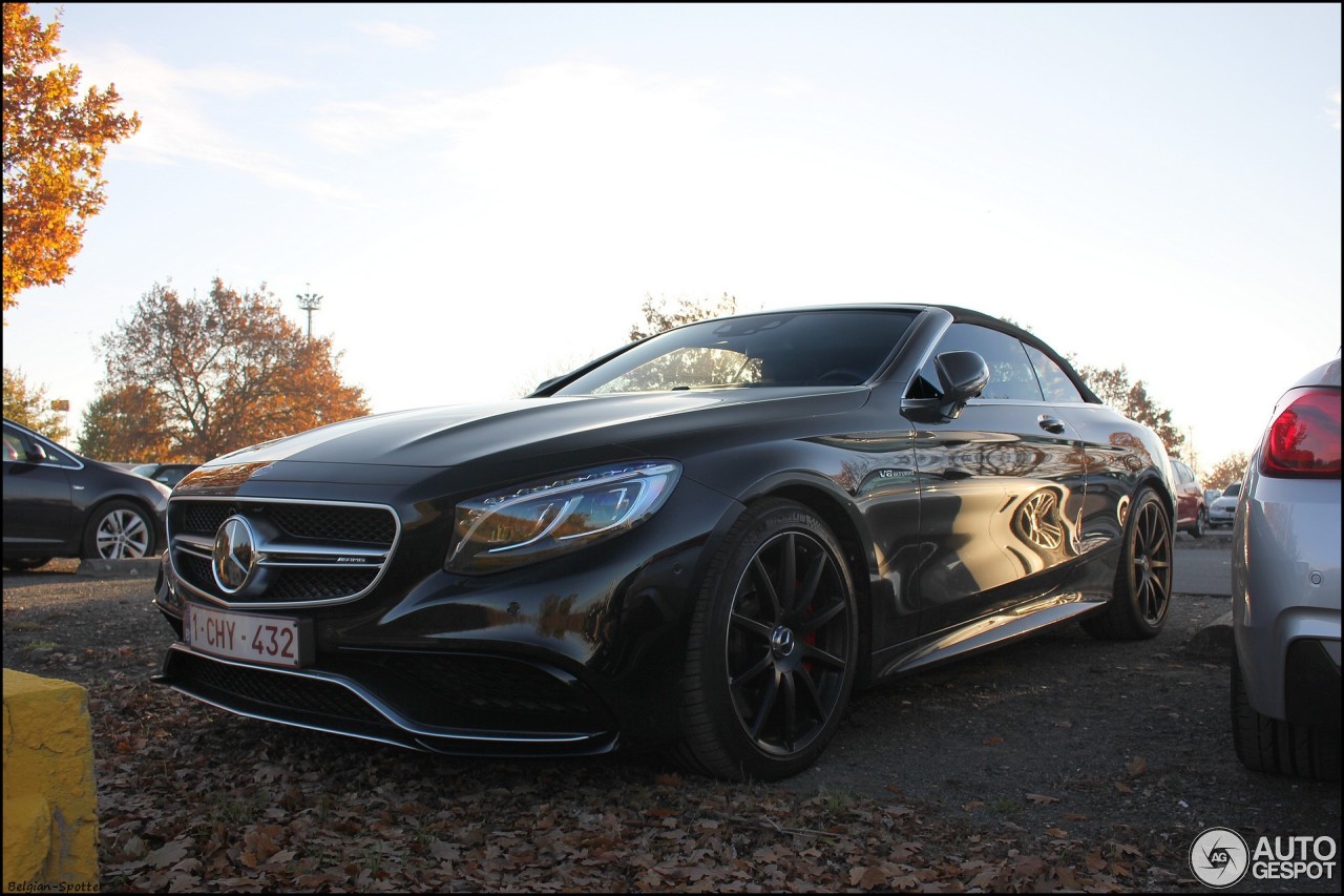 Mercedes-AMG S 63 Convertible A217