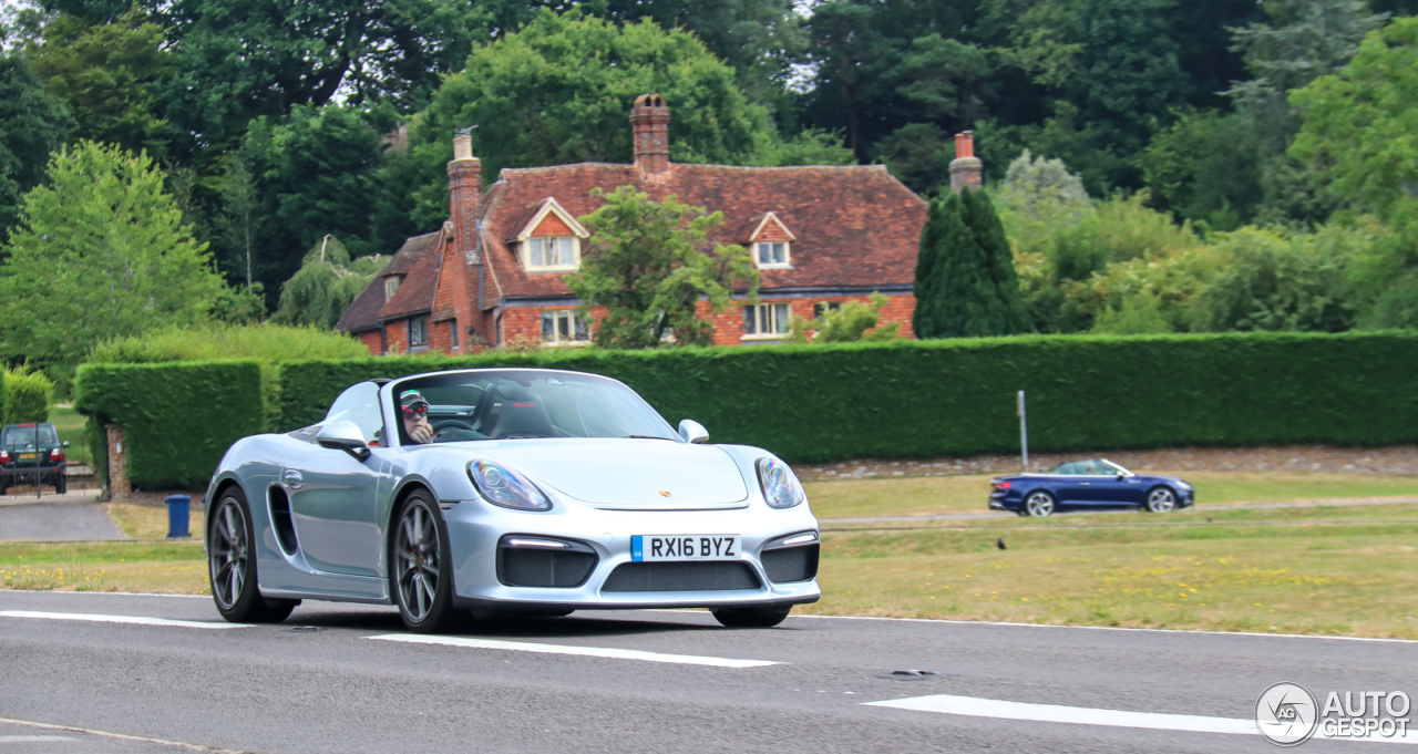 Porsche 981 Boxster Spyder