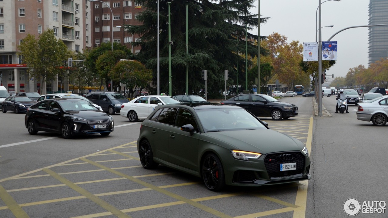 Audi RS3 Sportback 8V 2018