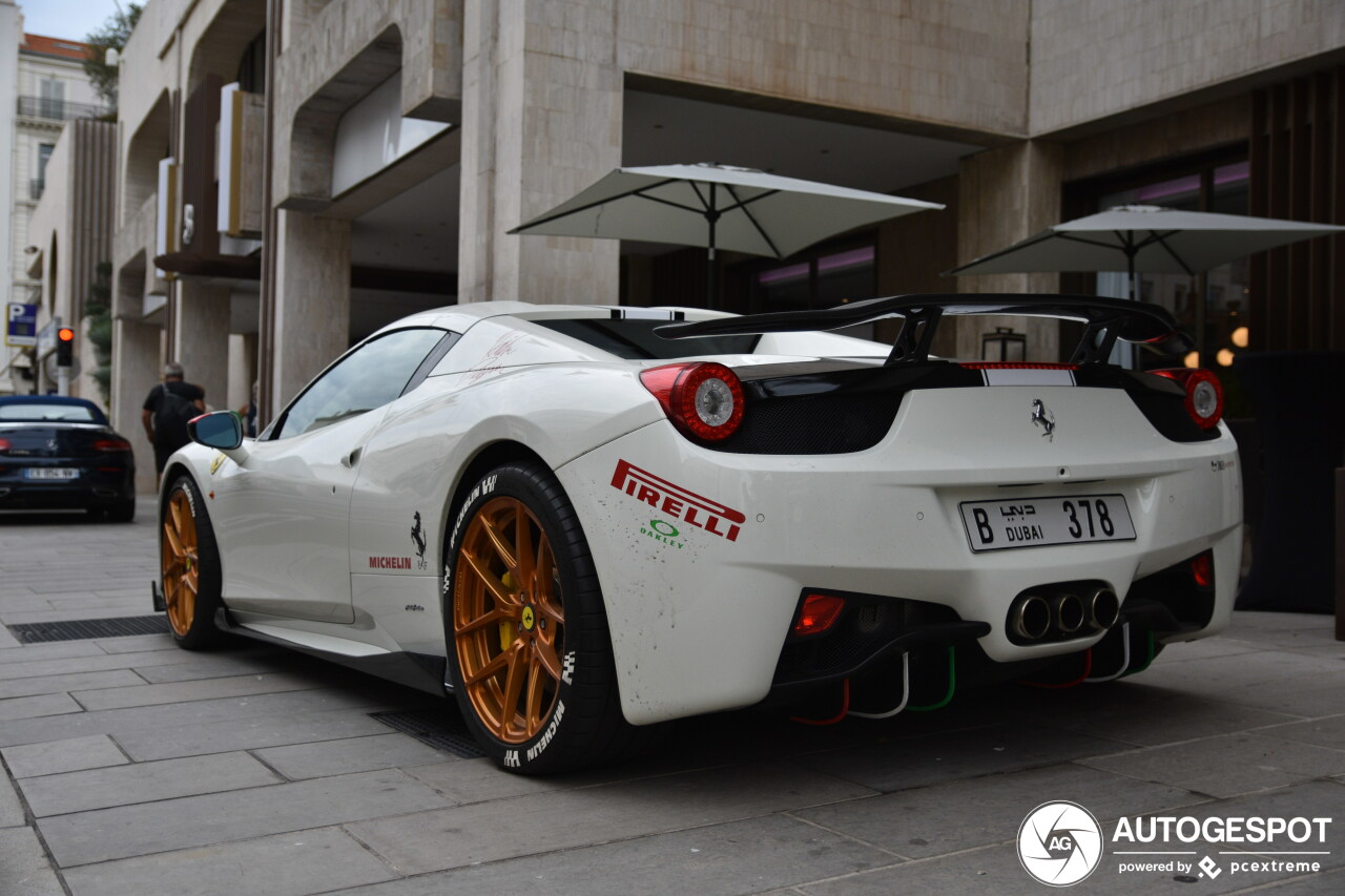 Ferrari 458 Spider NERO Design