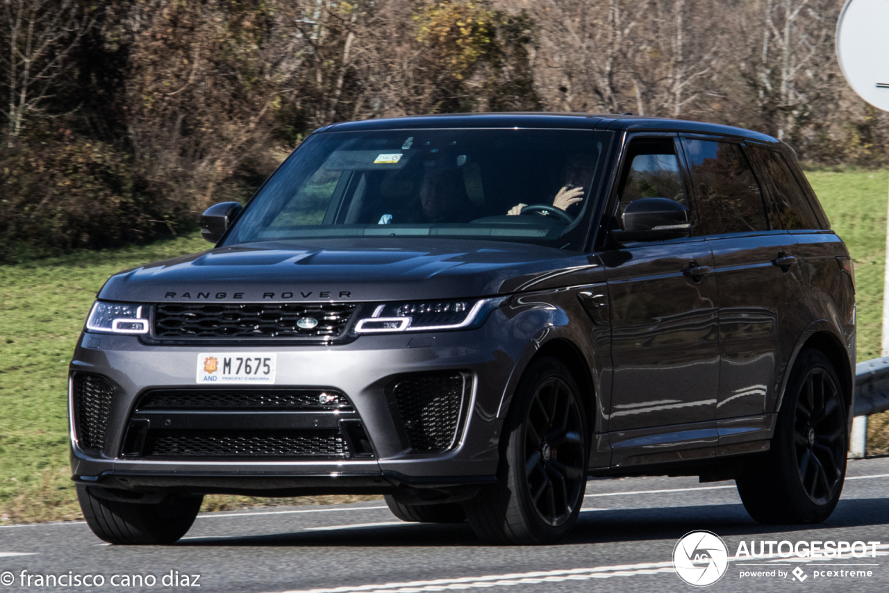 Land Rover Range Rover Sport SVR 2018