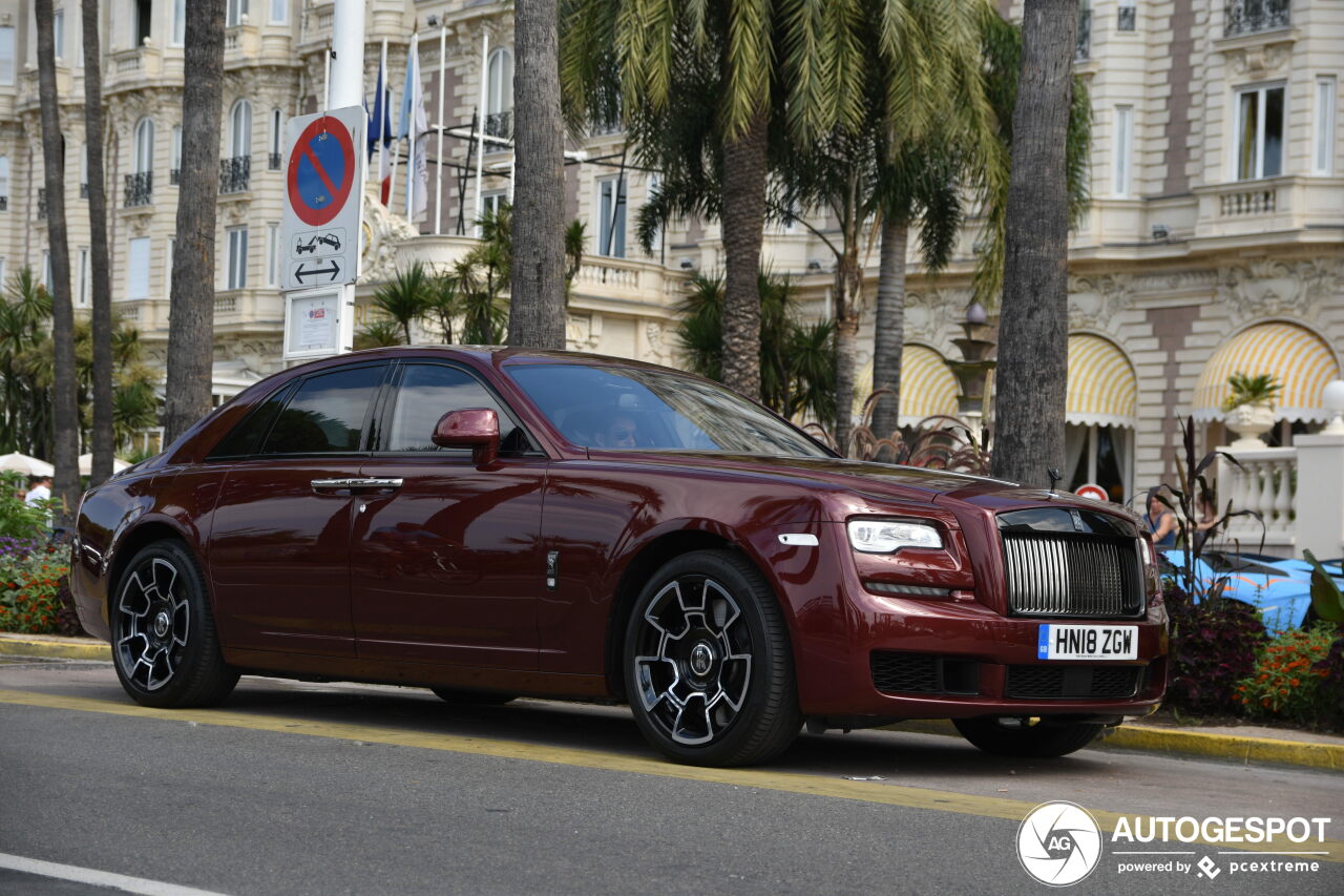 Rolls-Royce Ghost Series II Black Badge