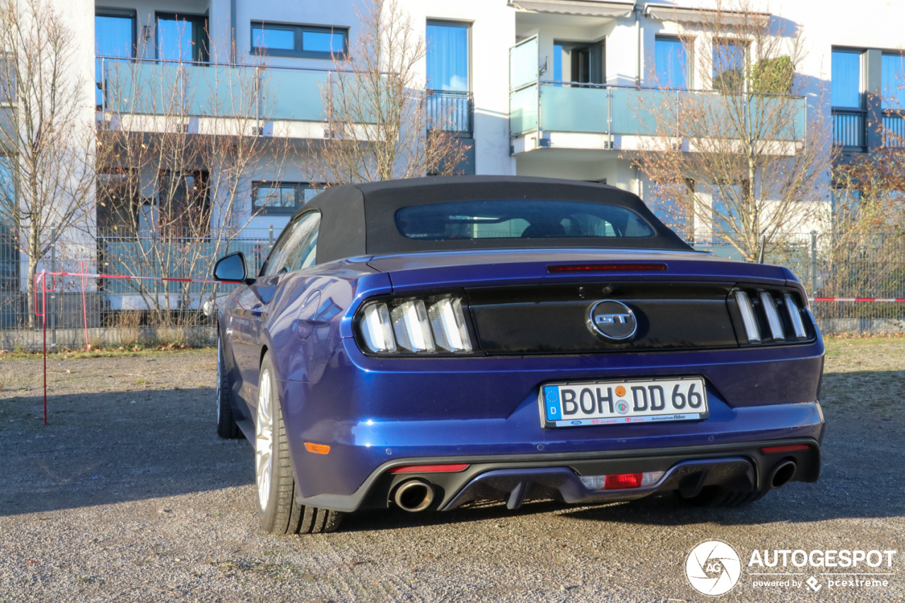 Ford Mustang GT Convertible 2015