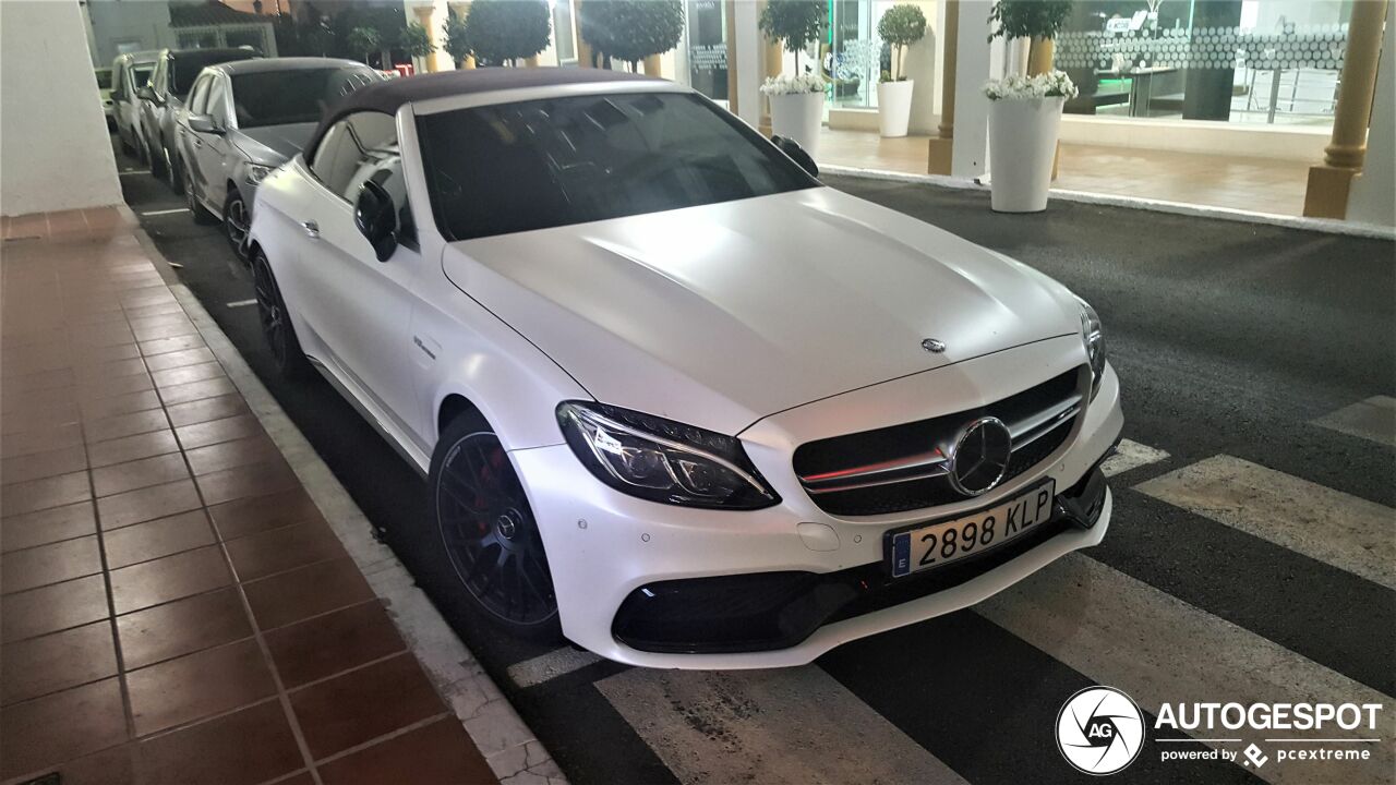 Mercedes-AMG C 63 S Convertible A205