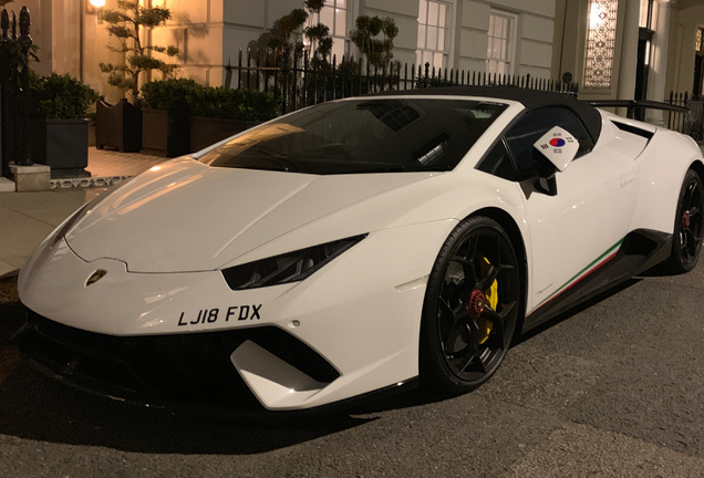 Lamborghini Huracán LP640-4 Performante Spyder