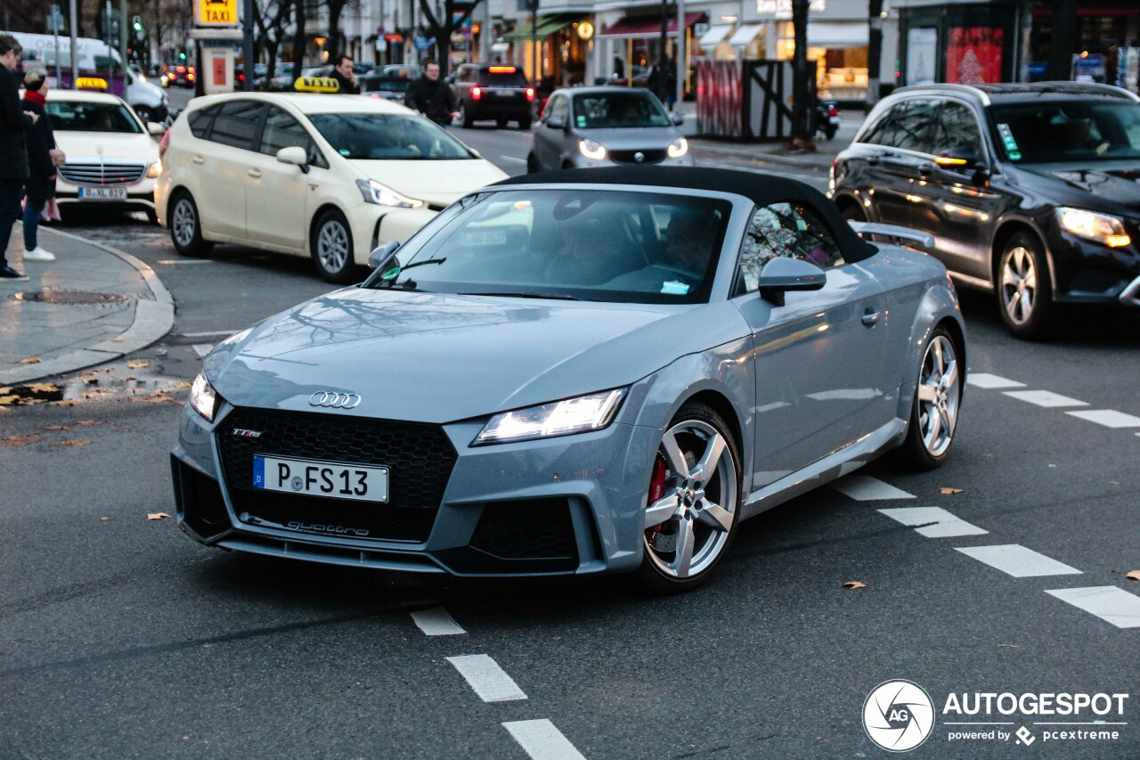 Audi TT-RS Roadster 2017