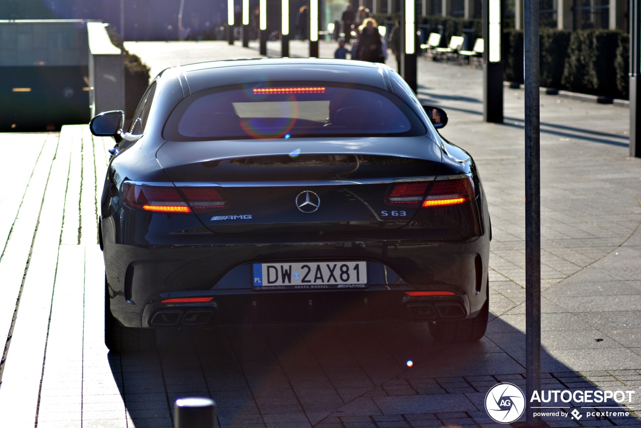 Mercedes-AMG S 63 Coupé C217 2018