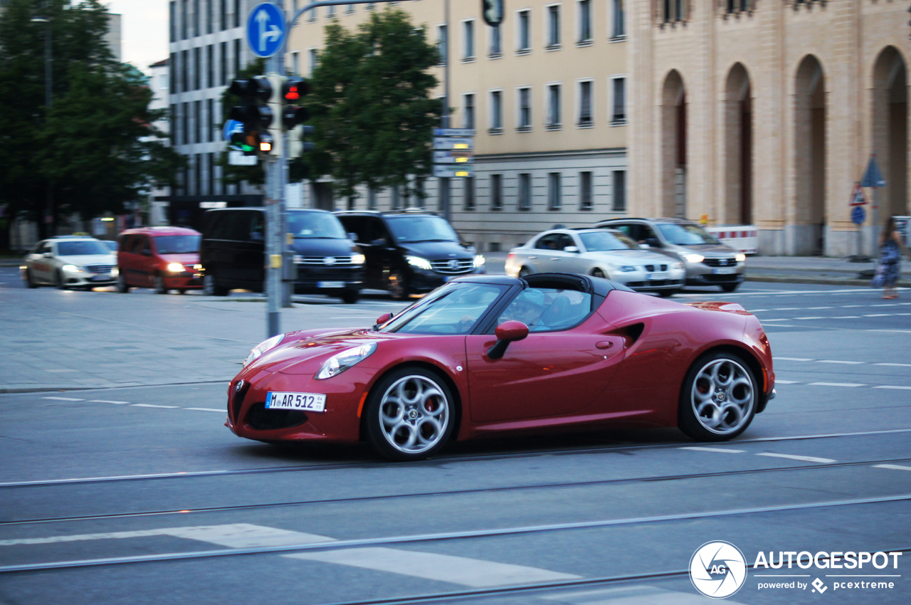 Alfa Romeo 4C Spider