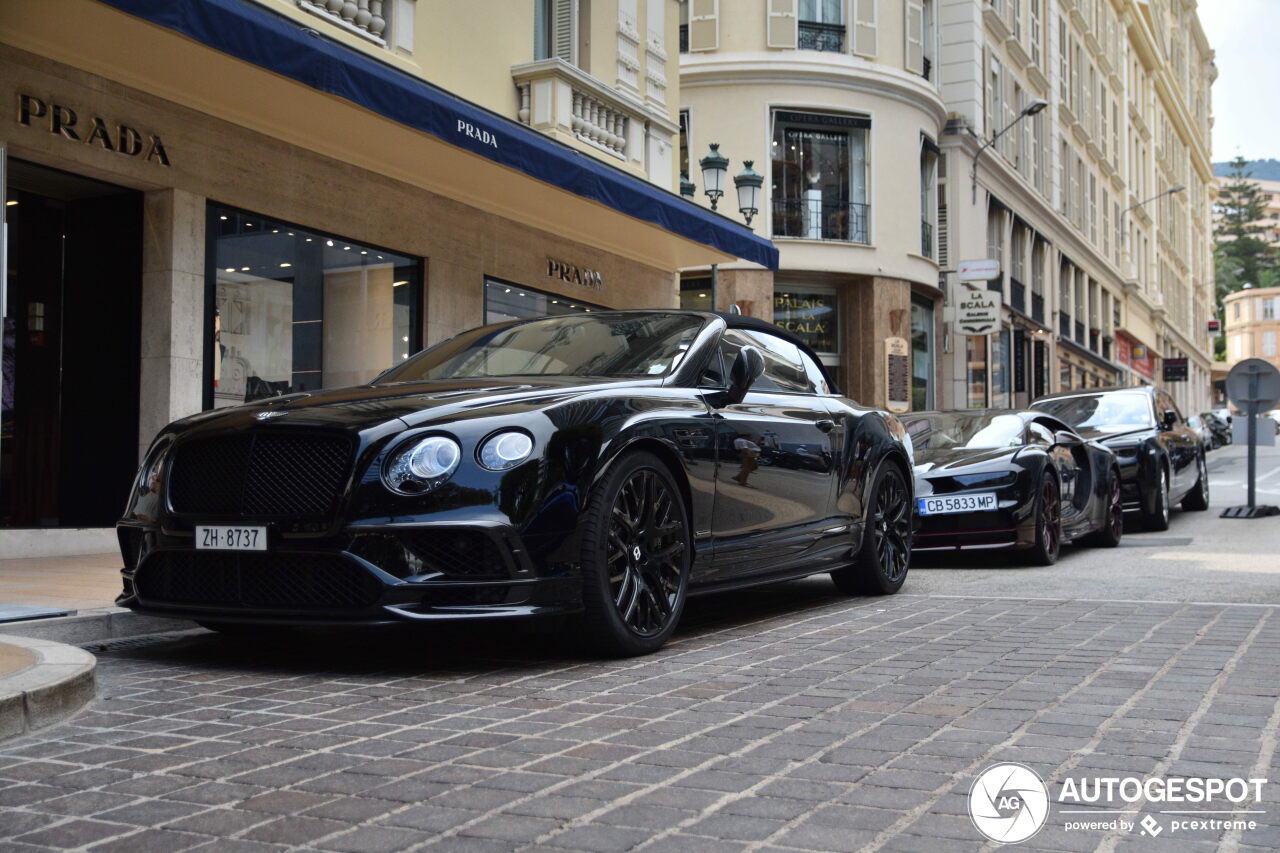 Bentley Continental Supersports Convertible 2018