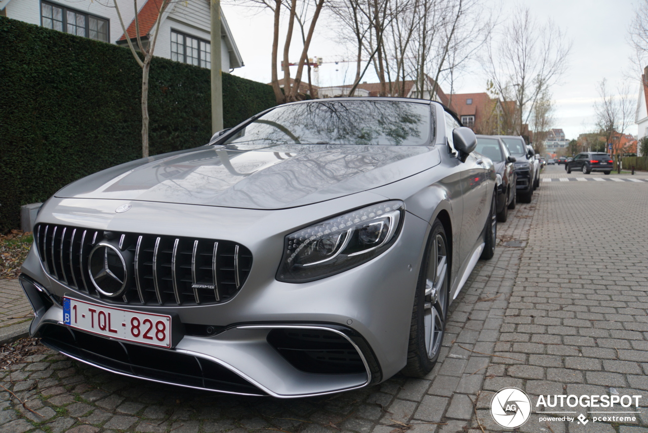 Mercedes-AMG S 63 Convertible A217