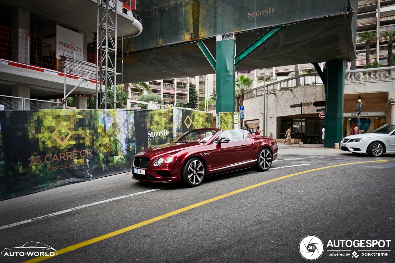 Bentley Continental GTC V8 S 2016