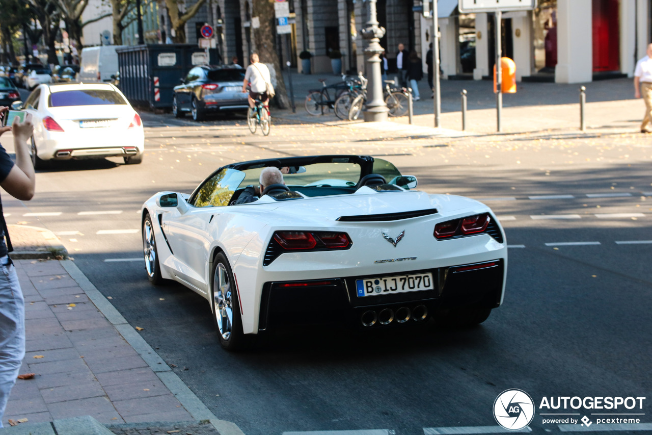 Chevrolet Corvette C7 Stingray Convertible