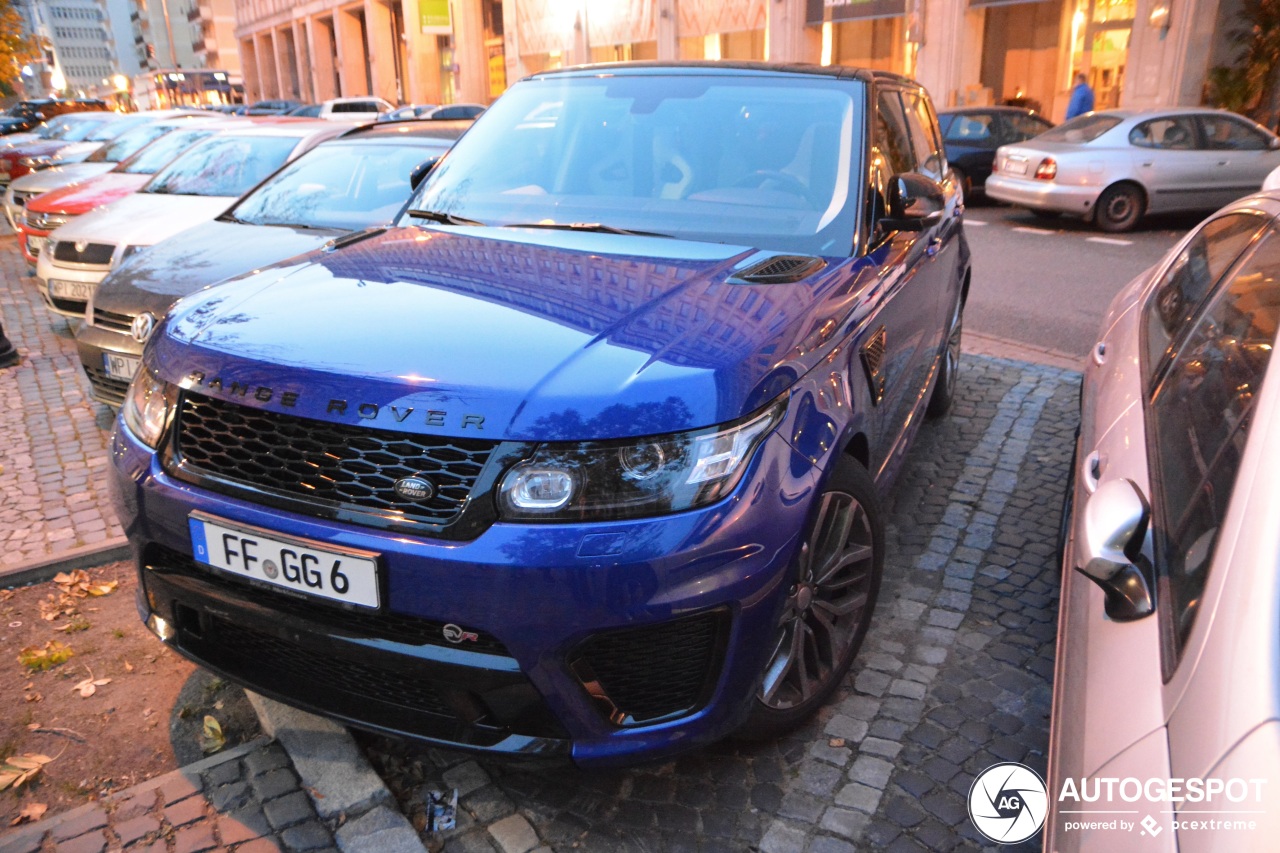 Land Rover Range Rover Sport SVR