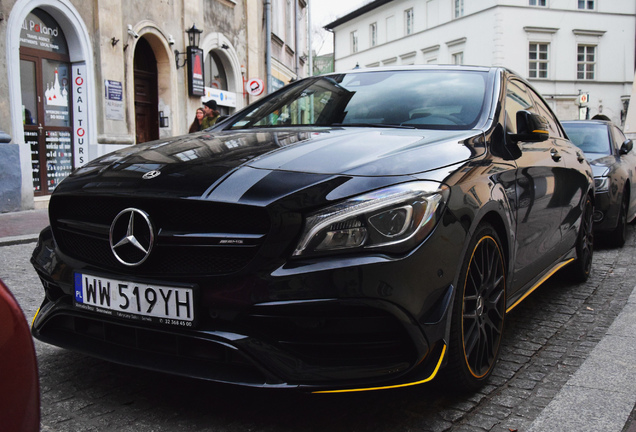 Mercedes-AMG CLA 45 C117 Yellow Night Edition