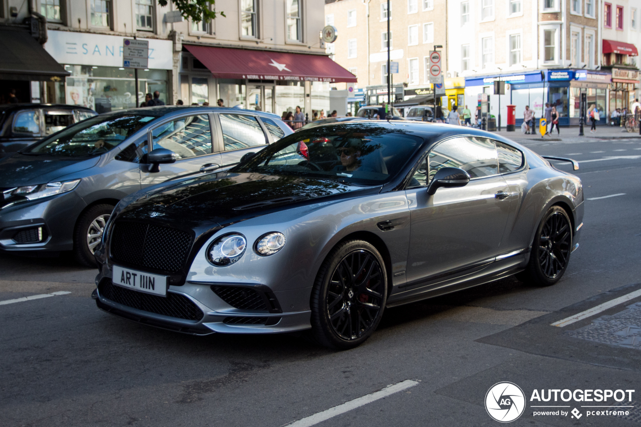 Bentley Continental Supersports Coupé 2018