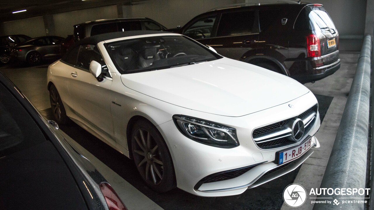 Mercedes-AMG S 63 Convertible A217