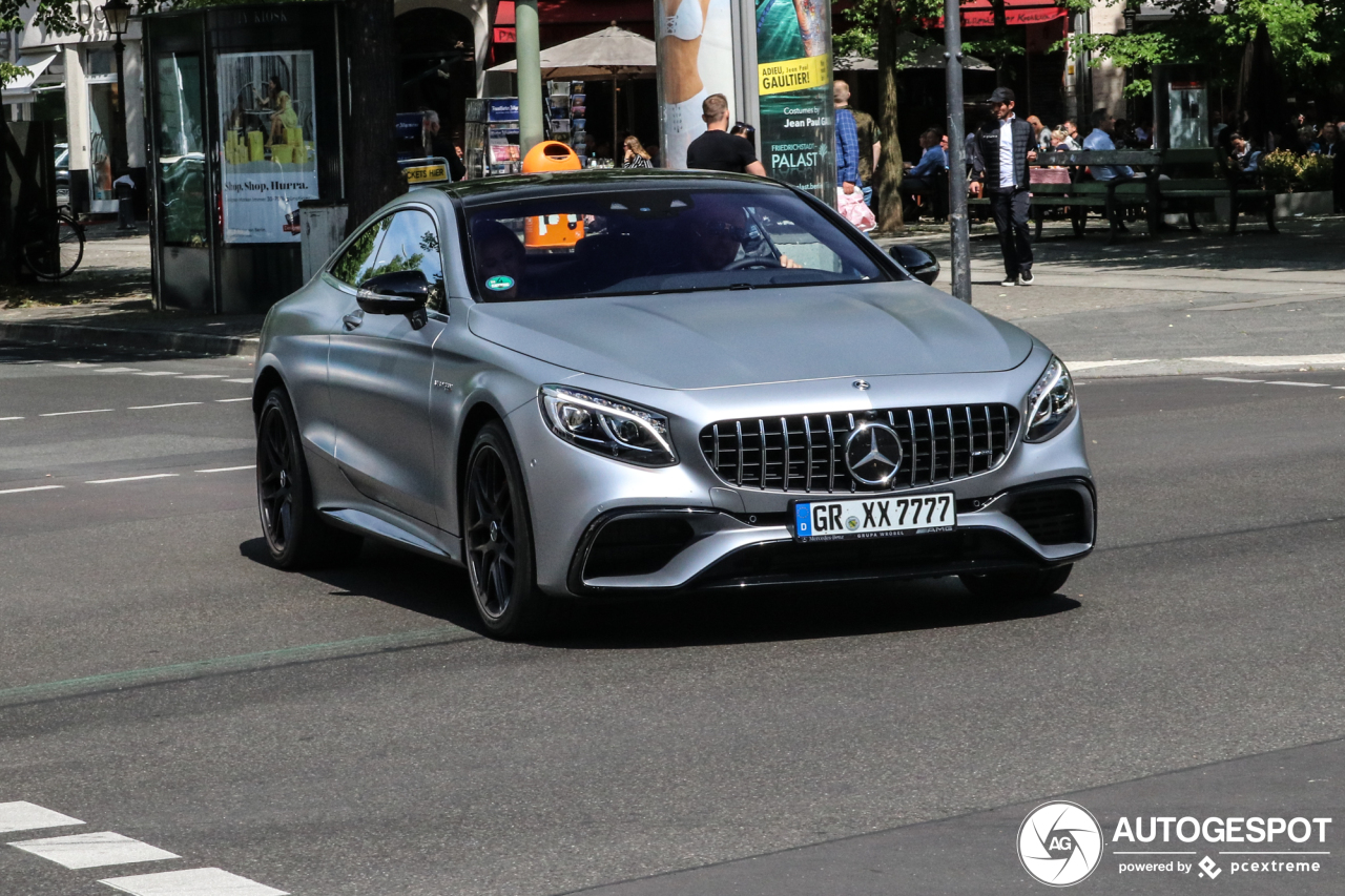 Mercedes-AMG S 63 Coupé C217 2018