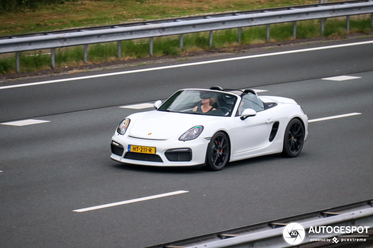 Porsche 981 Boxster Spyder