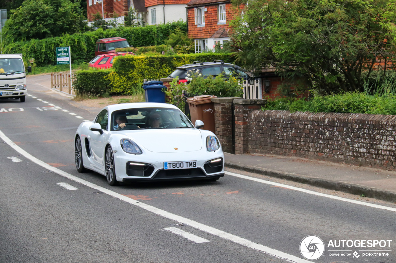 Porsche 981 Cayman GTS