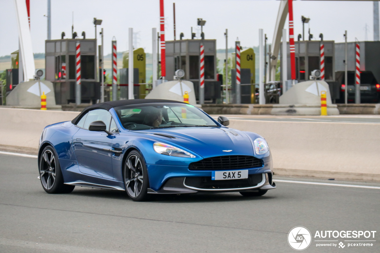 Aston Martin Vanquish S Volante 2017