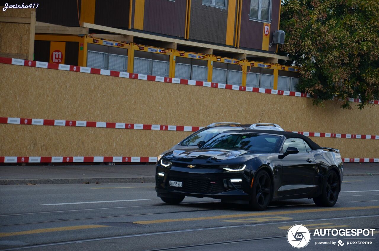 Chevrolet Camaro SS Convertible 2016