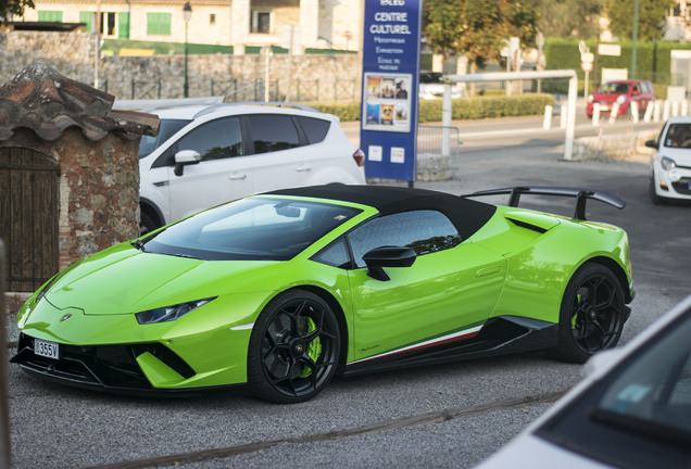 Lamborghini Huracán LP640-4 Performante Spyder