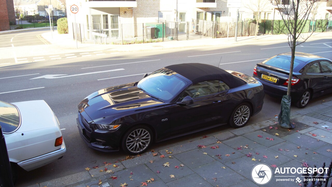 Ford Mustang GT Convertible 2015