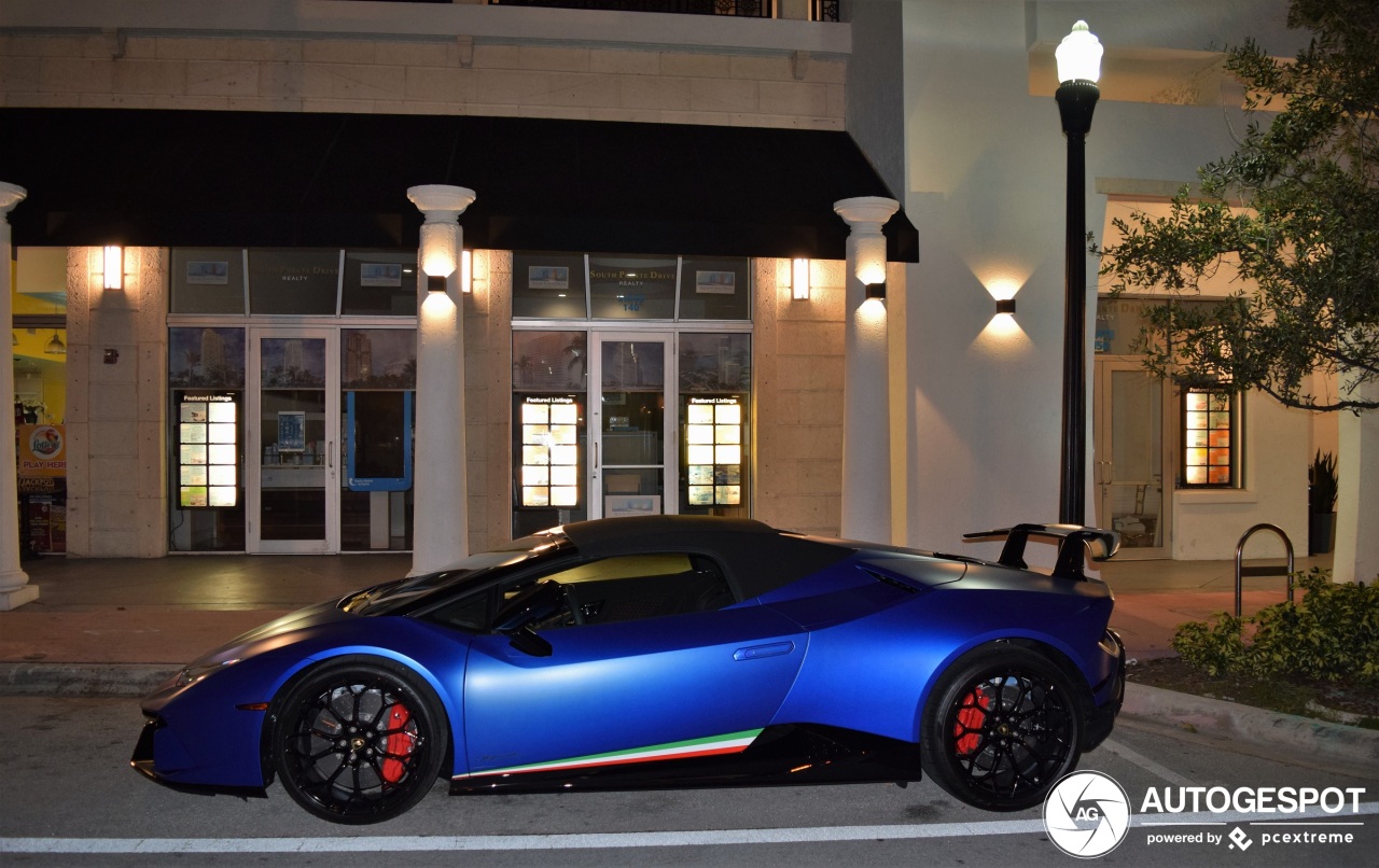 Lamborghini Huracán LP640-4 Performante Spyder