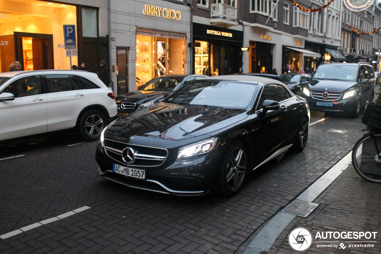 Mercedes-AMG S 63 Convertible A217