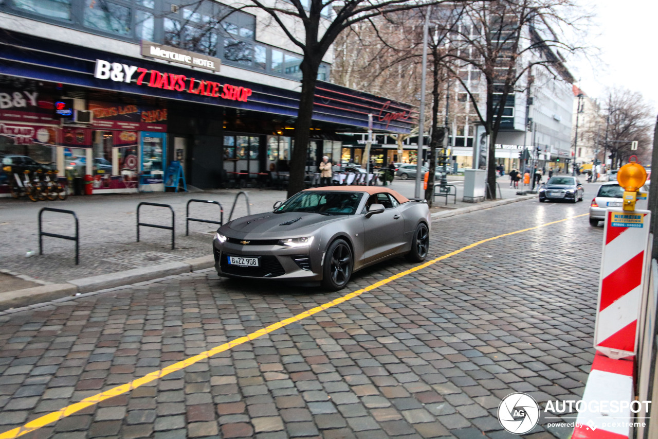 Chevrolet Camaro SS Convertible 2016