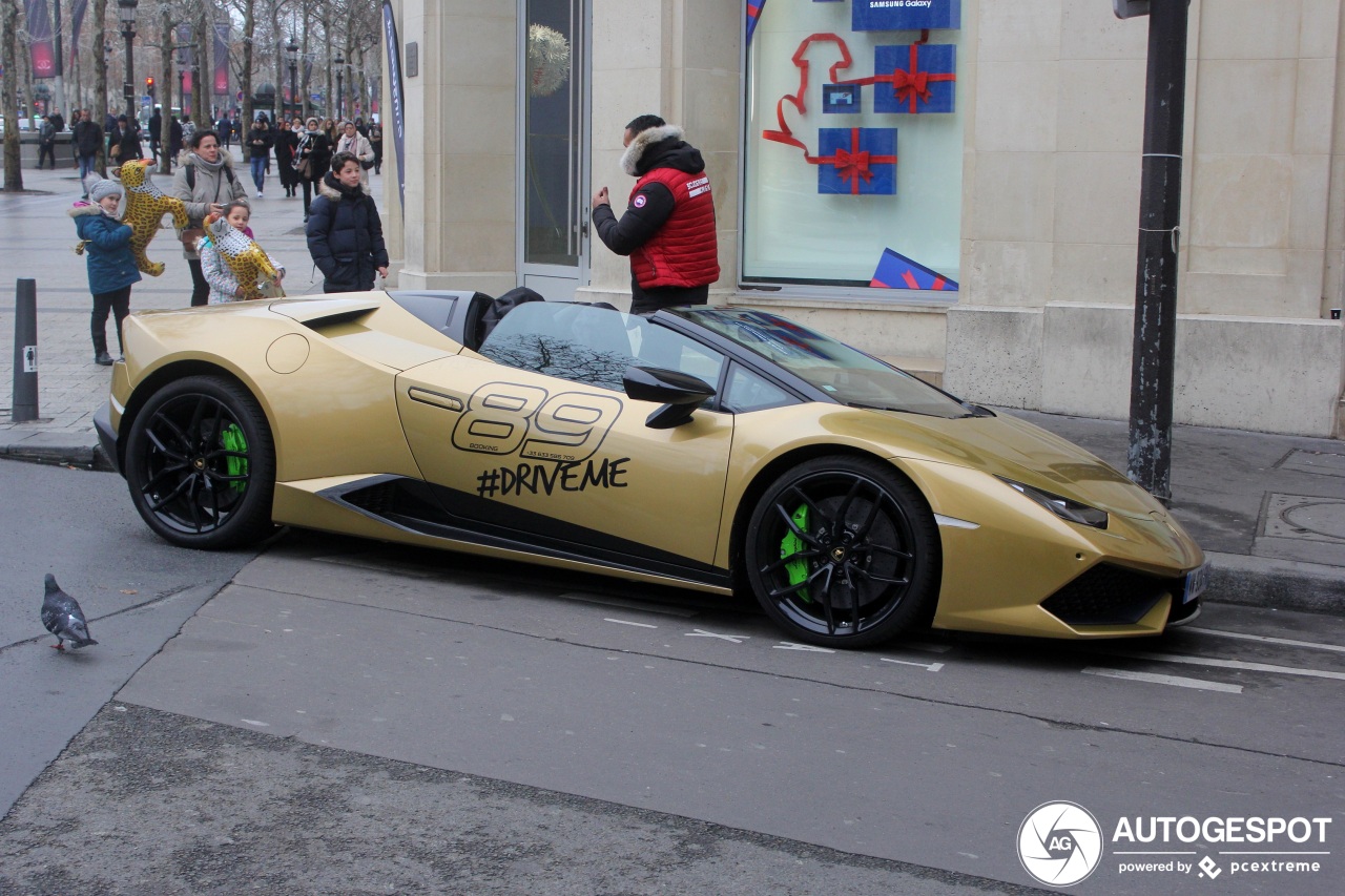 Lamborghini Huracán LP610-4 Spyder