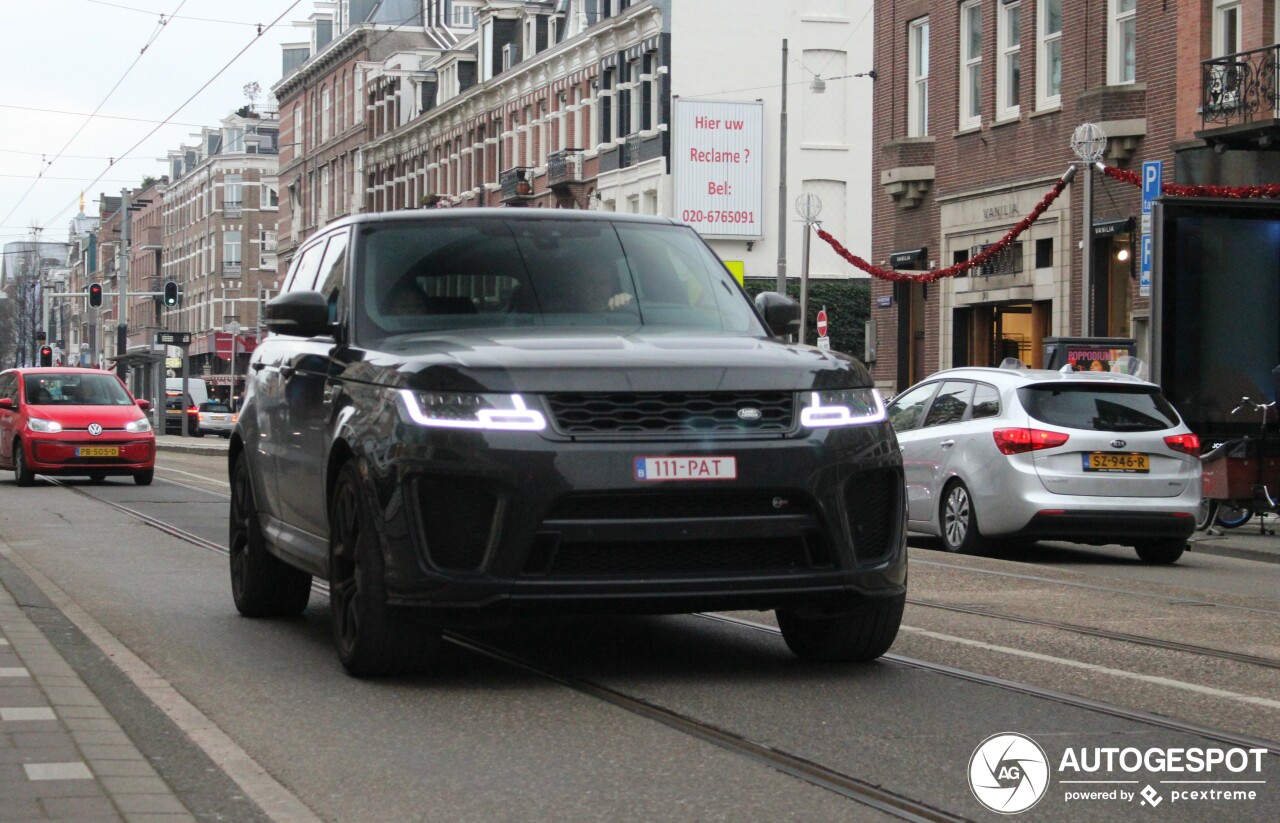 Land Rover Range Rover Sport SVR 2018 Carbon Edition