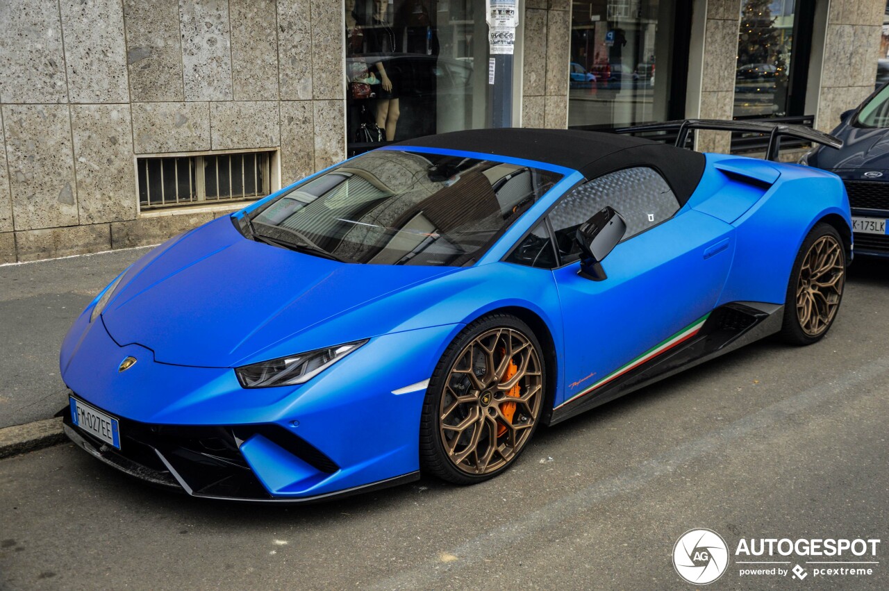 Lamborghini Huracán LP640-4 Performante Spyder